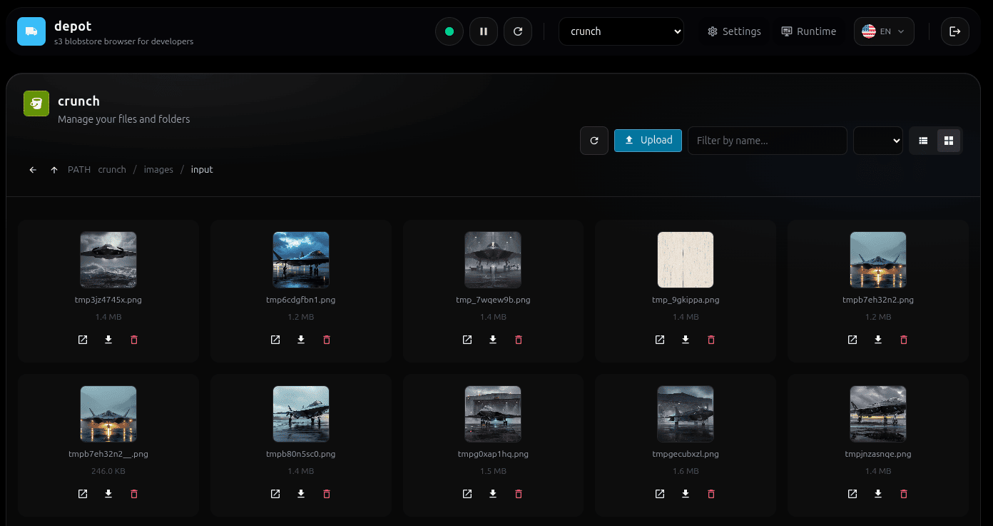 Depot screenshot