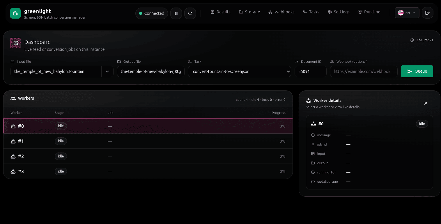 Greenlight screenshot