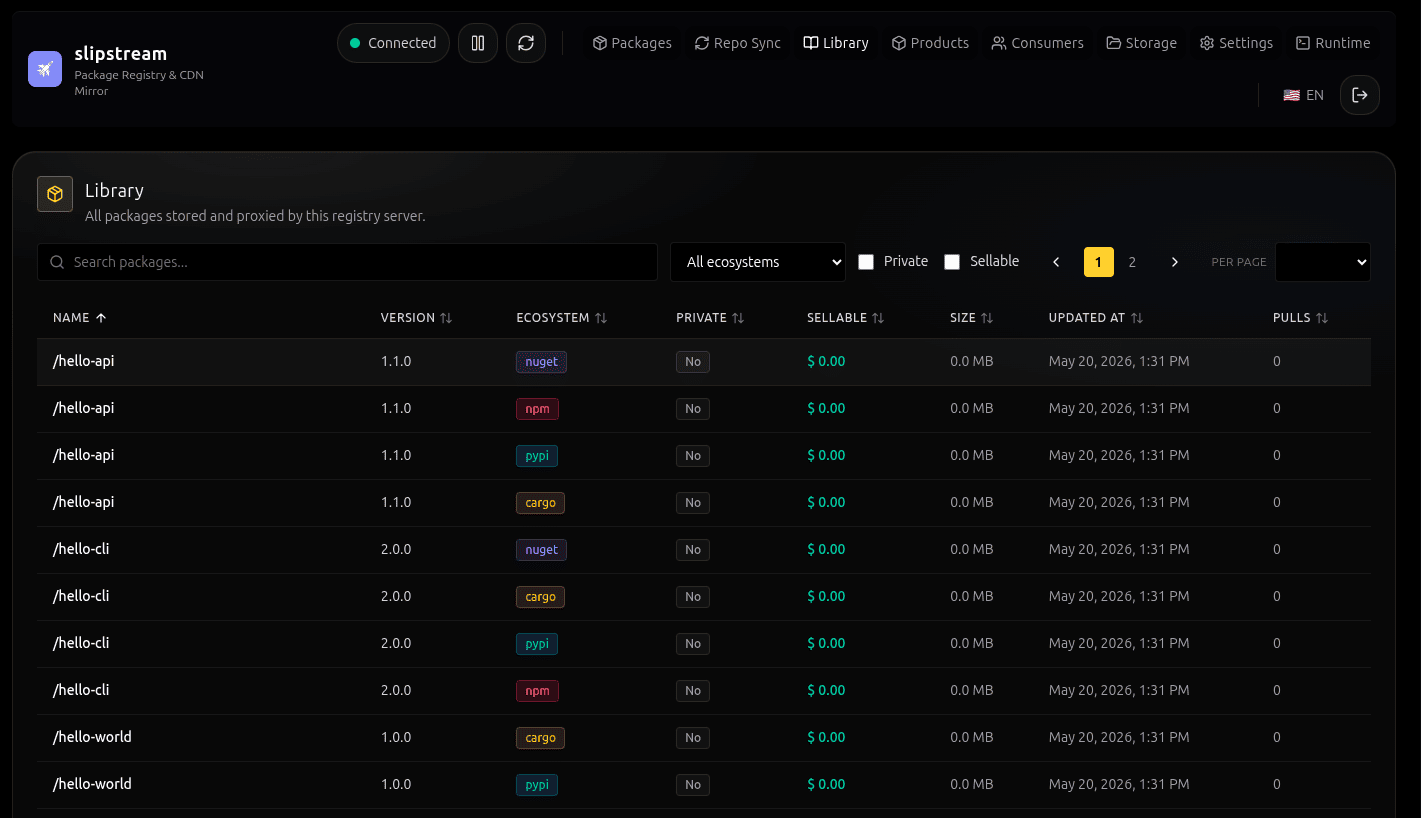 Slipstream screenshot